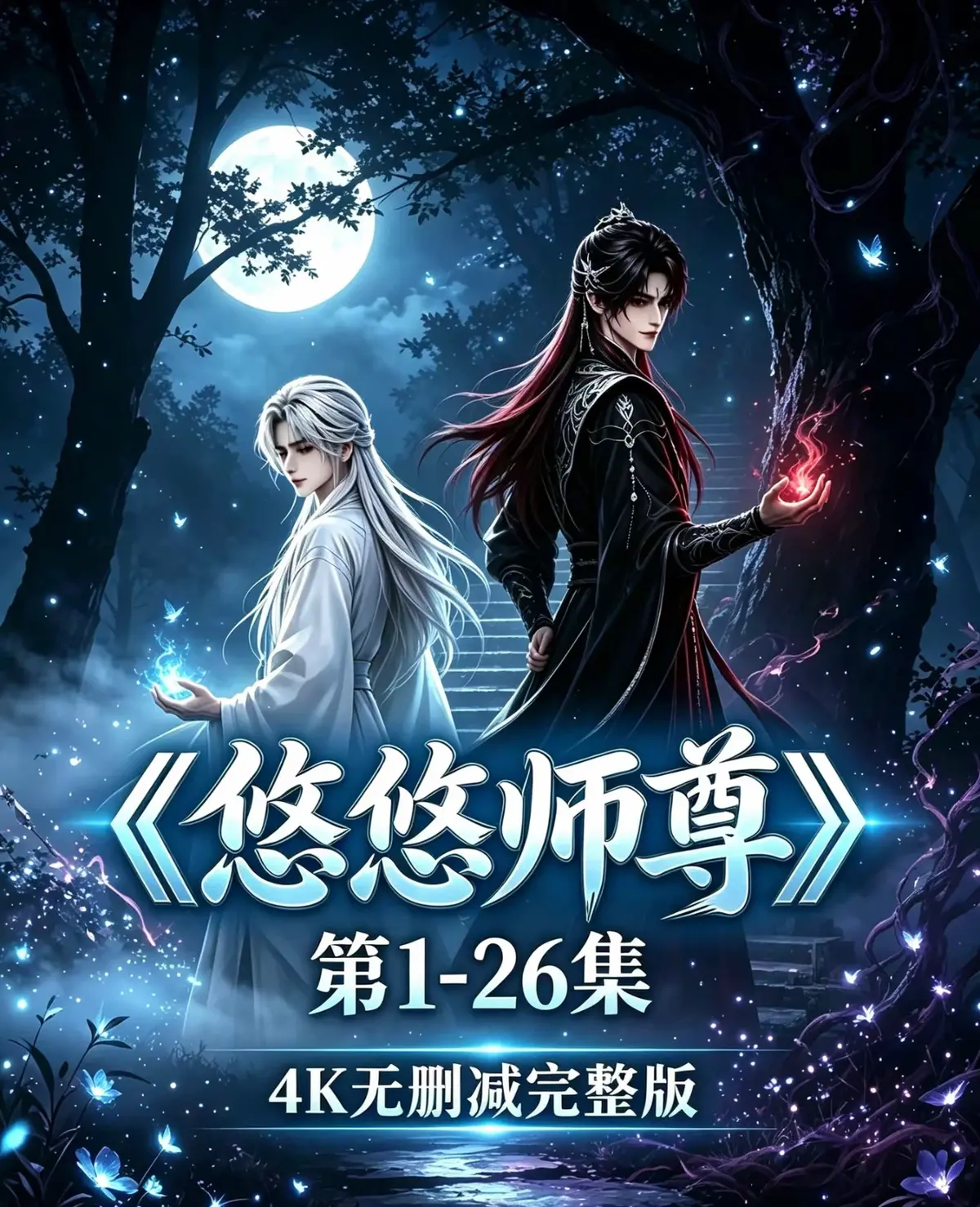 《悠悠师尊》双男主AI短剧免费观看-穿书师尊与黑化魔尊全集26集-悠悠师尊疯批逆徒双向救赎在线观看