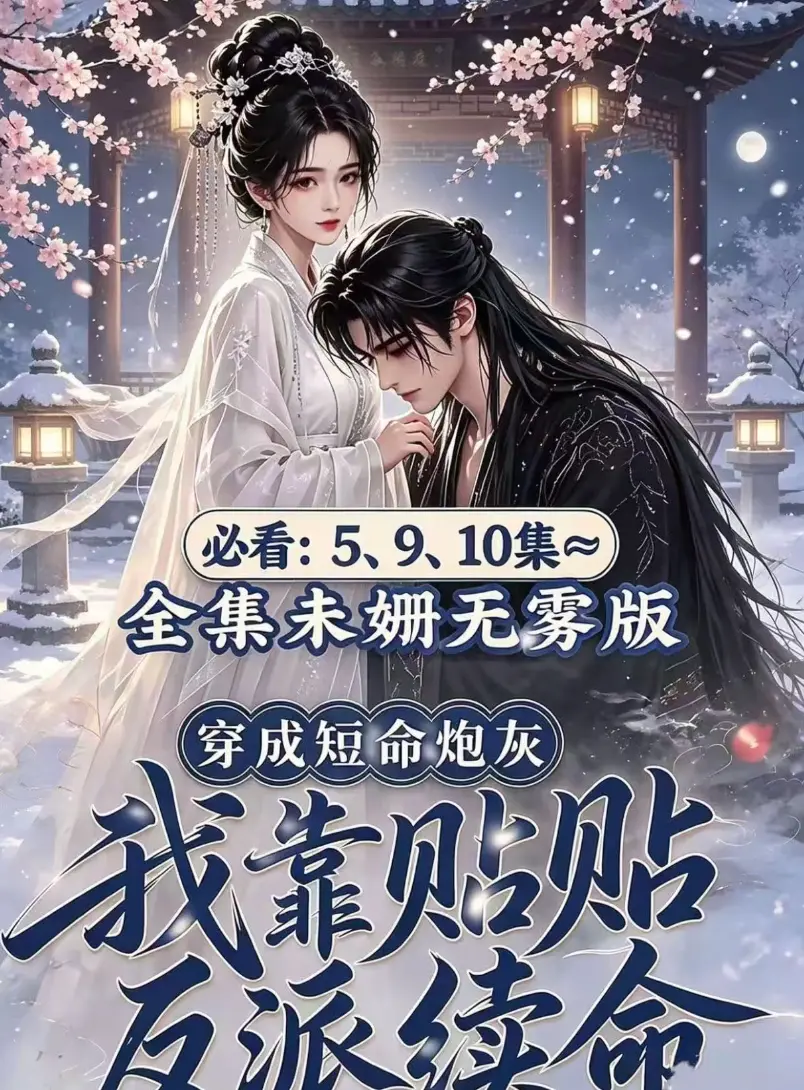 穿书炮灰逆袭爽文《穿成短命炮灰，我靠贴贴反派续命》AI漫剧去雾版全集完整版 - 无删减高清免费在线观看 - 百度网盘迅雷资源分享 - 穿成短命炮灰反派怀里续命